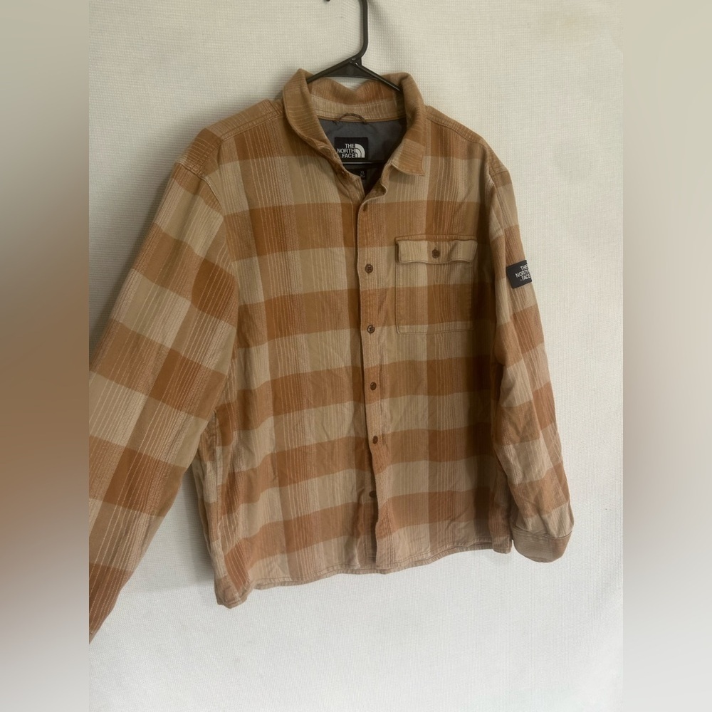 Men’s north face button up flannel - Picture 5 of 6